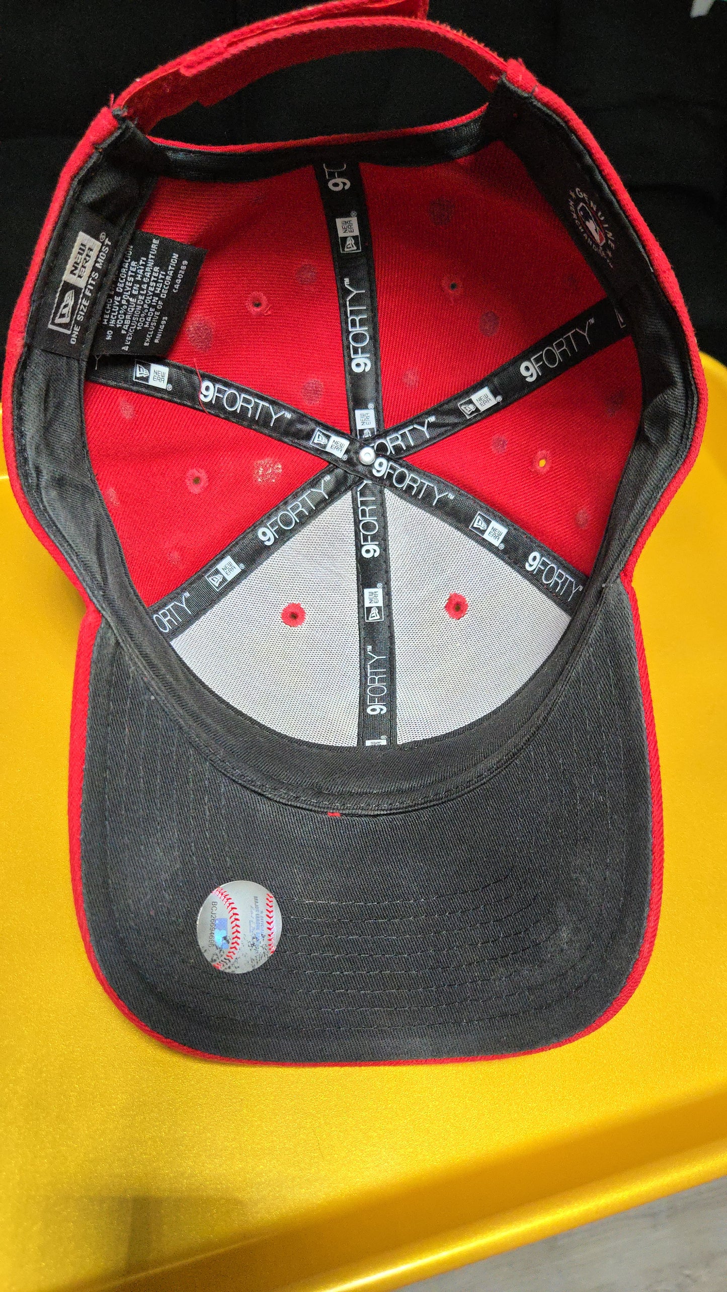 Pre-owned Red Phillies Bling Cap