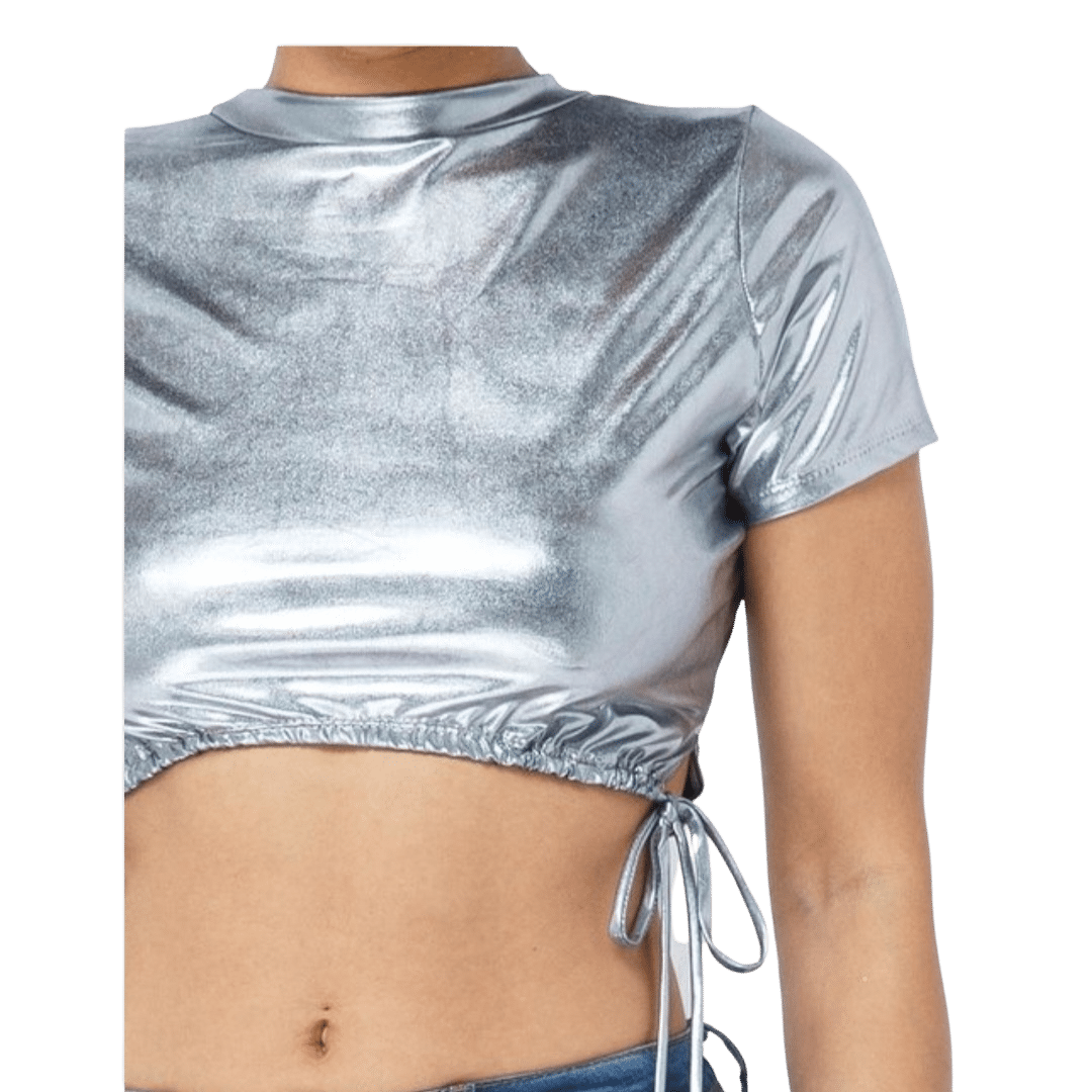 Metallic Life Top