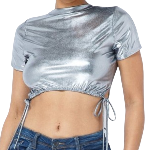 Metallic Life Top