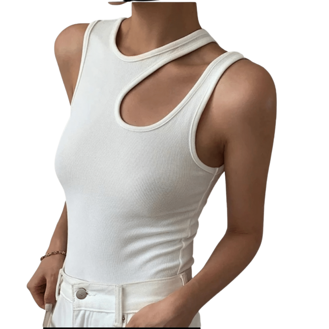 Cutout Tank Top