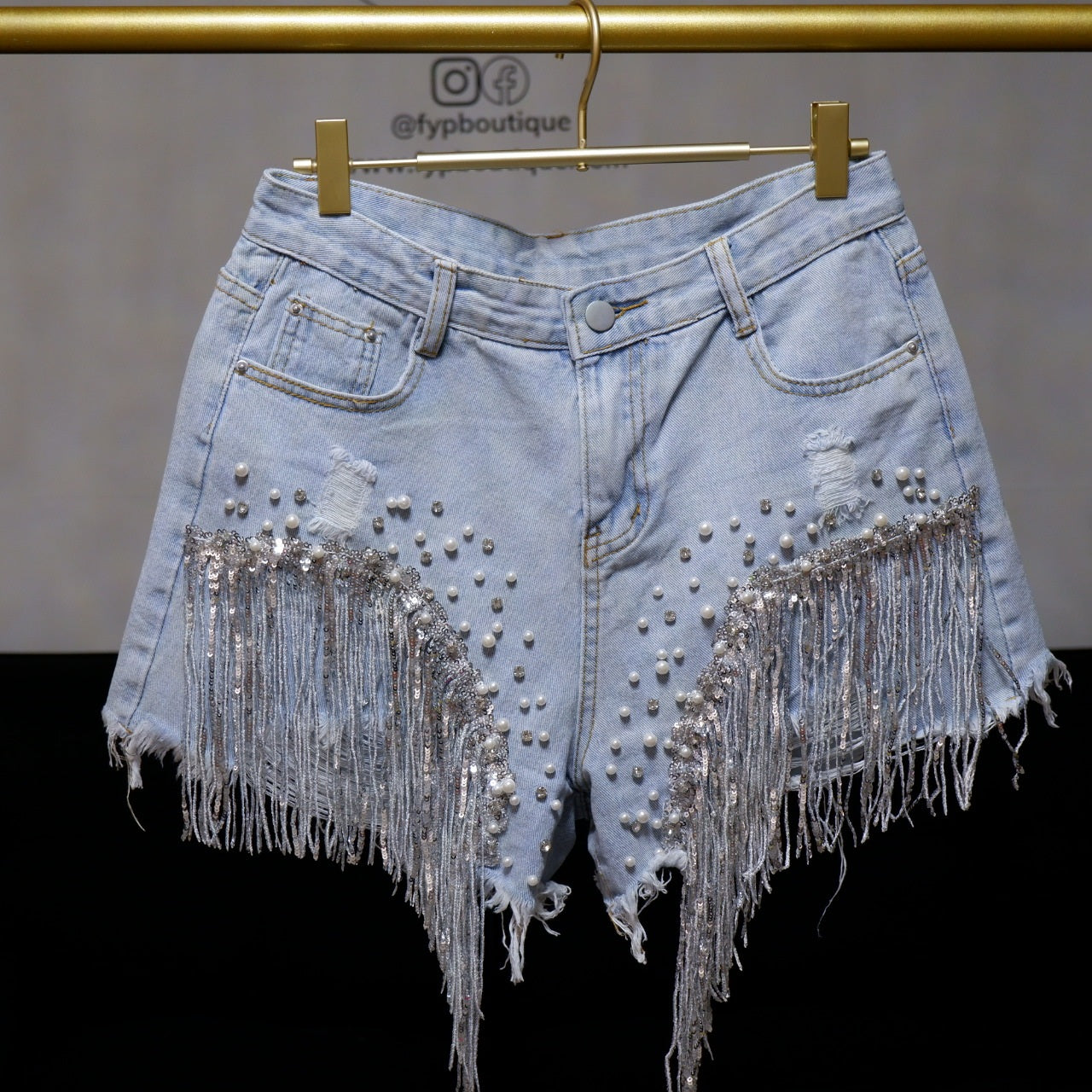 Diamonds and Pearls Shorts